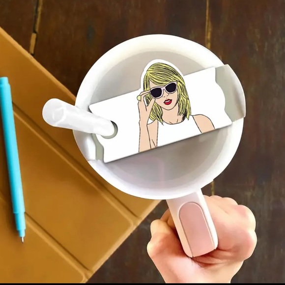 💛Taylor Swift Name Plate 20oz 30oz Stanley Cup Accessories H2.0 Tumbler Topper - Picture 5 of 10